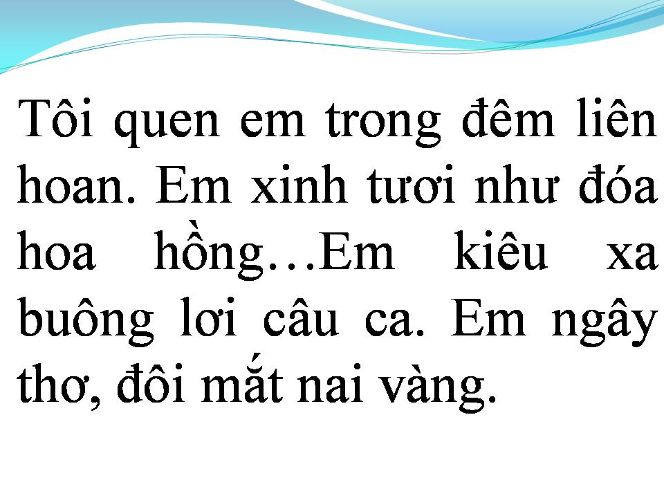 Lời bài hát NÀNG GIÁNG TIÊN