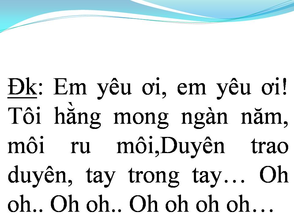 Lời bài hát NÀNG GIÁNG TIÊN