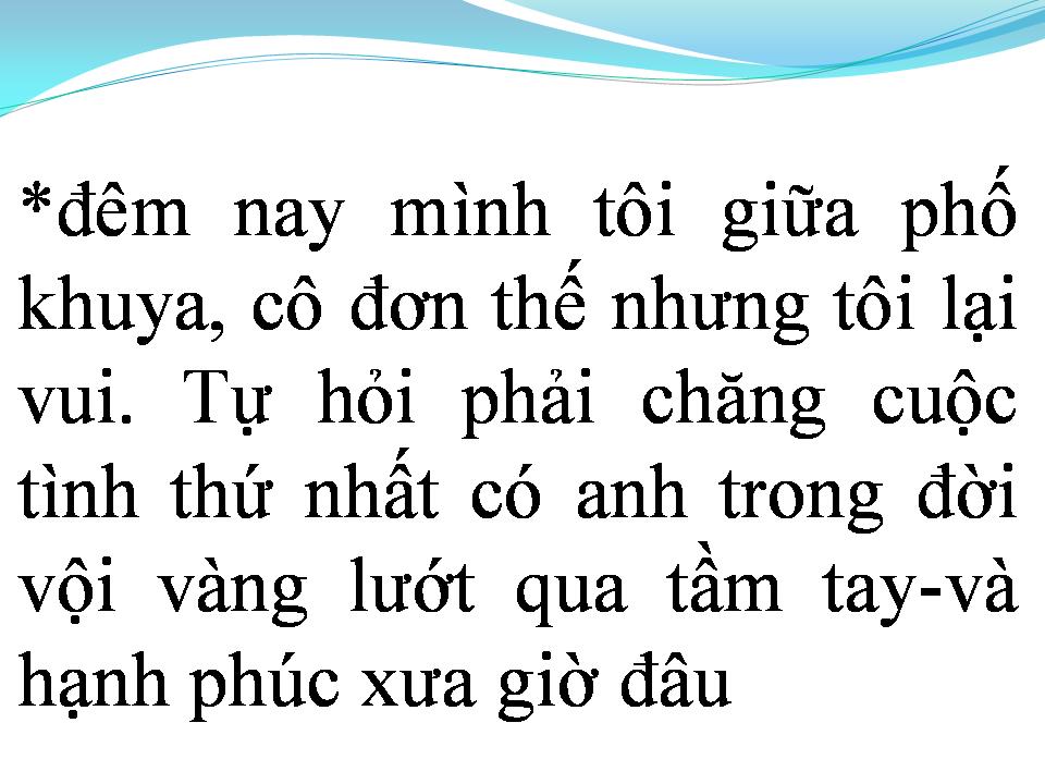 Lời bài hát NÀO AI BIẾT