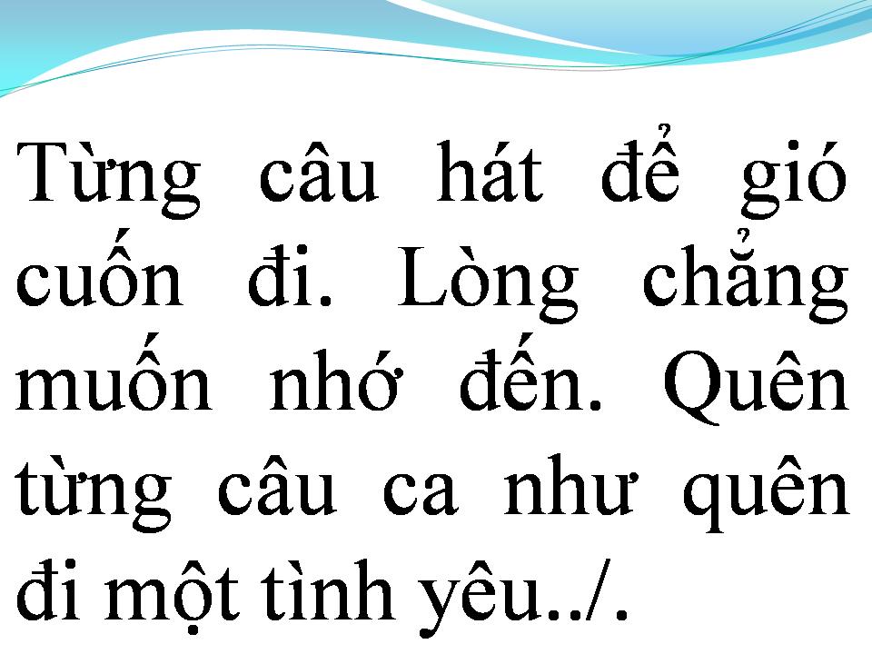 Lời bài hát NÀO AI BIẾT