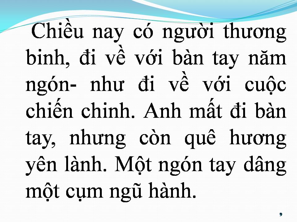 Lời bài hát NĂM CỤM NÚI QUÊ HƯƠNG