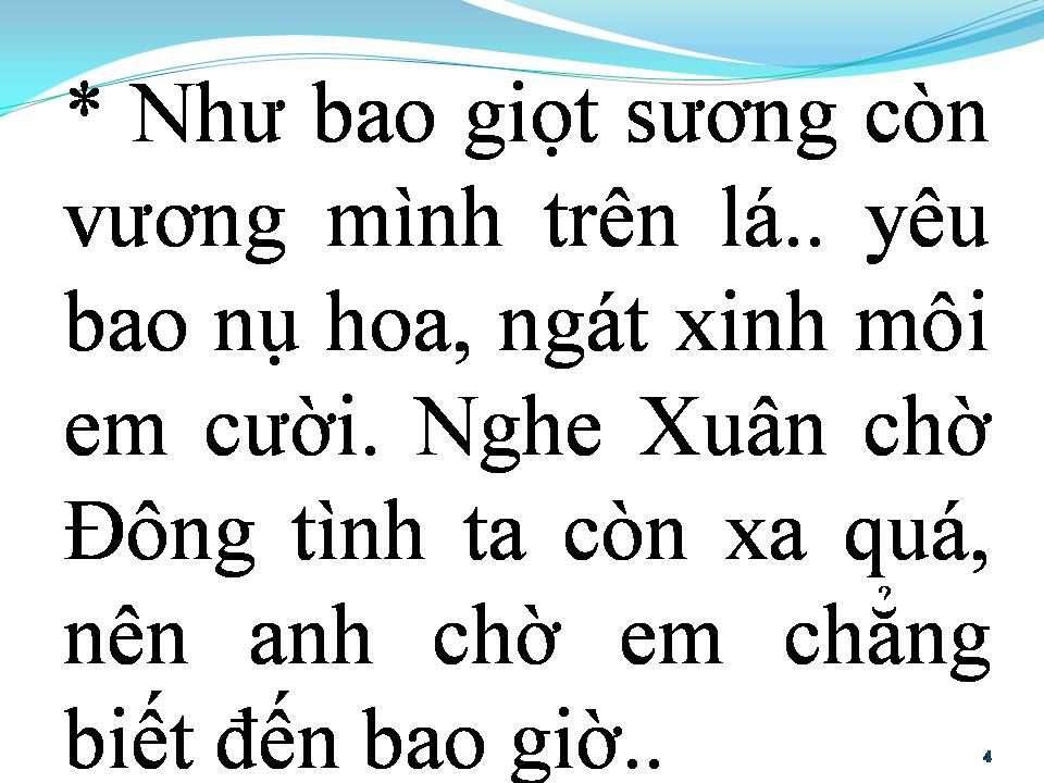Lời bài hát NẮNG CÓ CÒN XUÂN