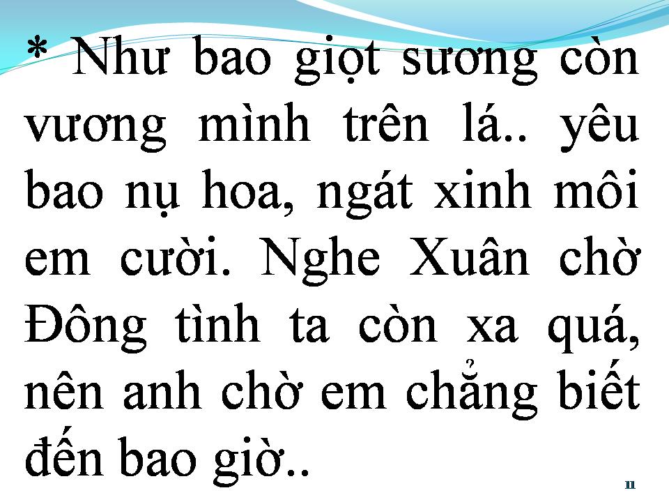 Lời bài hát NẮNG CÓ CÒN XUÂN