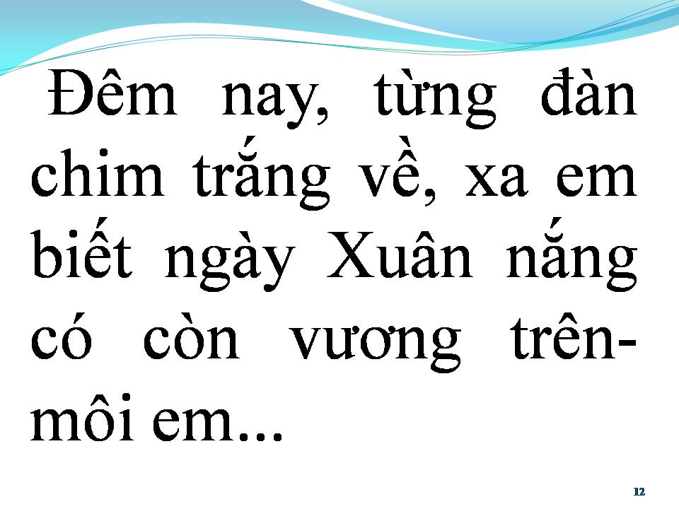 Lời bài hát NẮNG CÓ CÒN XUÂN