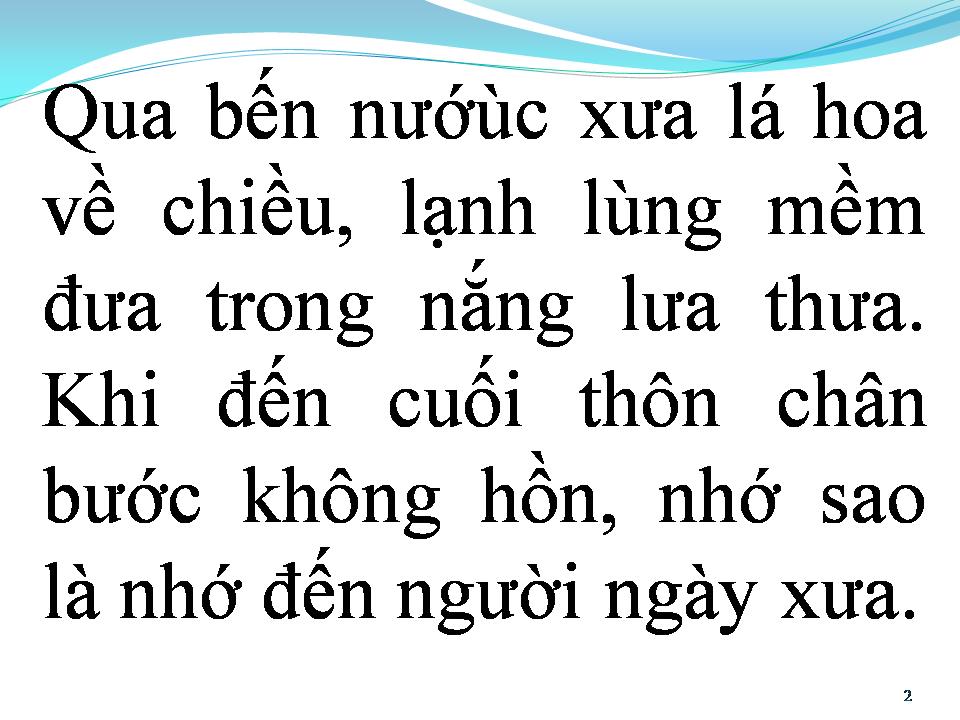 Lời bài hát NẮNG CHIỀU