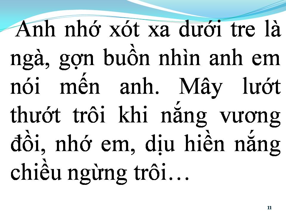 Lời bài hát NẮNG CHIỀU