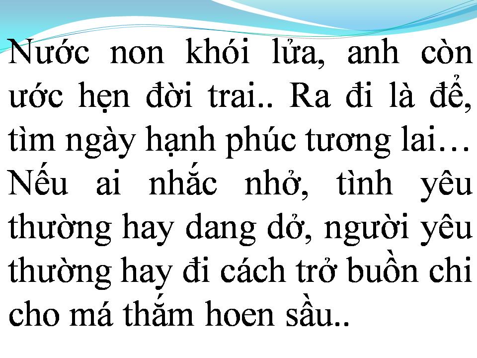 Lời bài hát NẾU AI CÓ HỎI