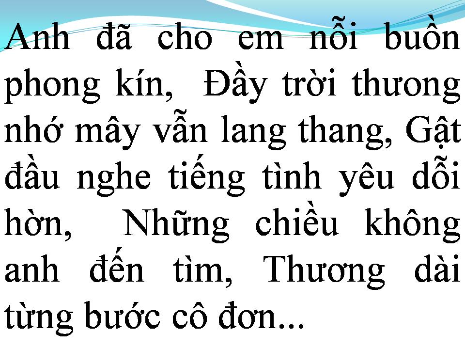 Lời bài hát NẾU ĐỜI KHÔNG CÓ ANH