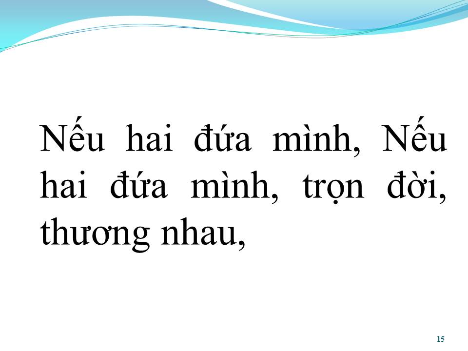 Lời bài hát NẾU HAI ĐỨA MÌNH