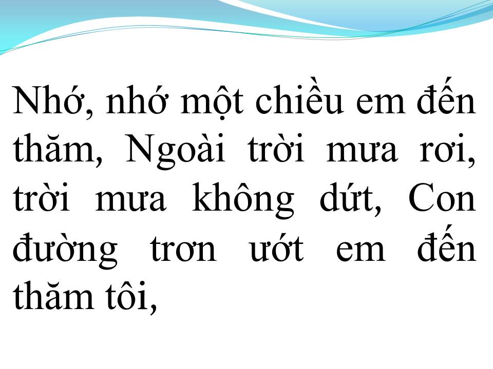 Lời bài hát NẾU MỘT NGÀY
