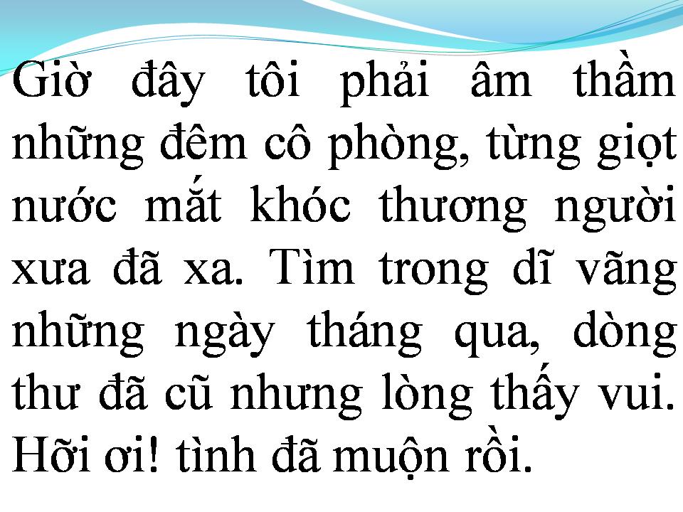 Lời bài hát NẾU NGÀY ĐÓ