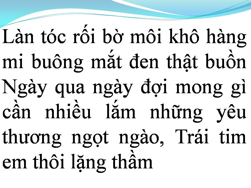 Lời bài hát NẾU NHƯ NGÀY ANH ĐẾN