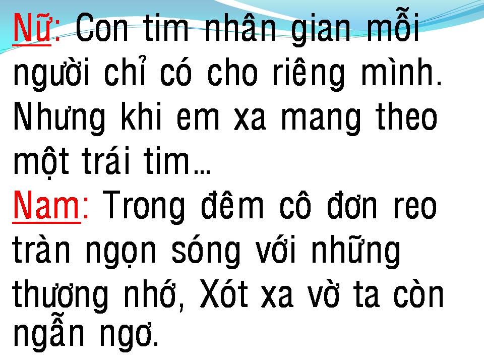 Lời bài hát NẾU PHÔI PHA NGÀY MAI