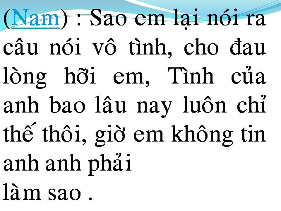 Lời bài hát NẾU TA CÒN YÊU NHAU