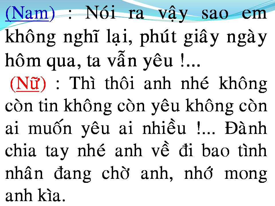 Lời bài hát NẾU TA CÒN YÊU NHAU
