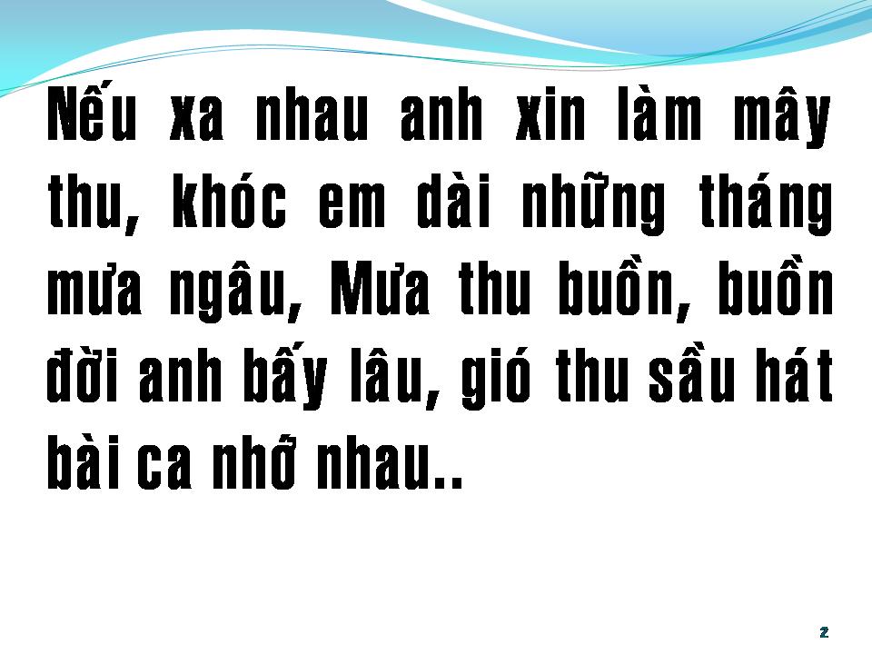 Lời bài hát NẾU XA NHAU