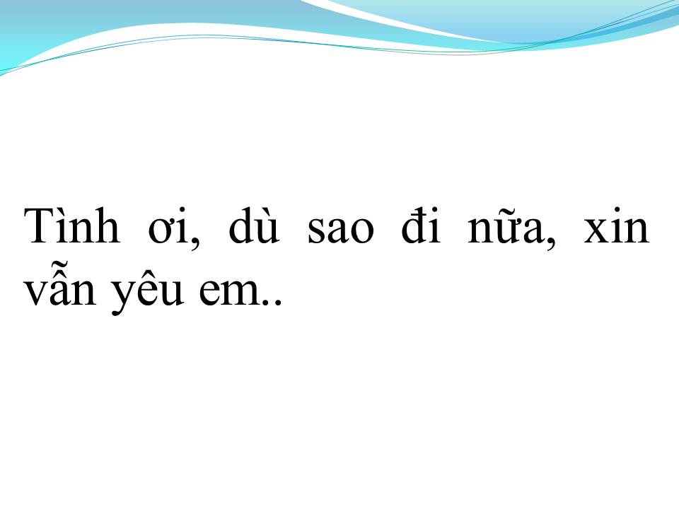 Lời bài hát NIỆM KHÚC CUỐI