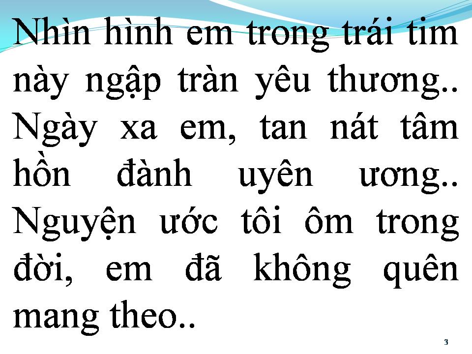 Lời bài hát NIỀM NHỚ