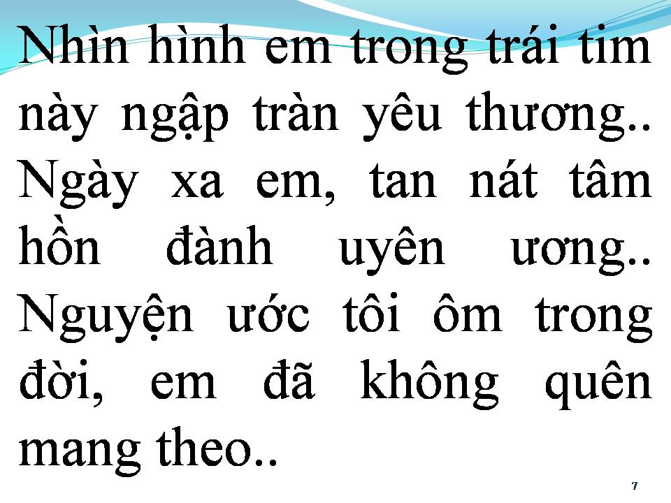 Lời bài hát NIỀM NHỚ