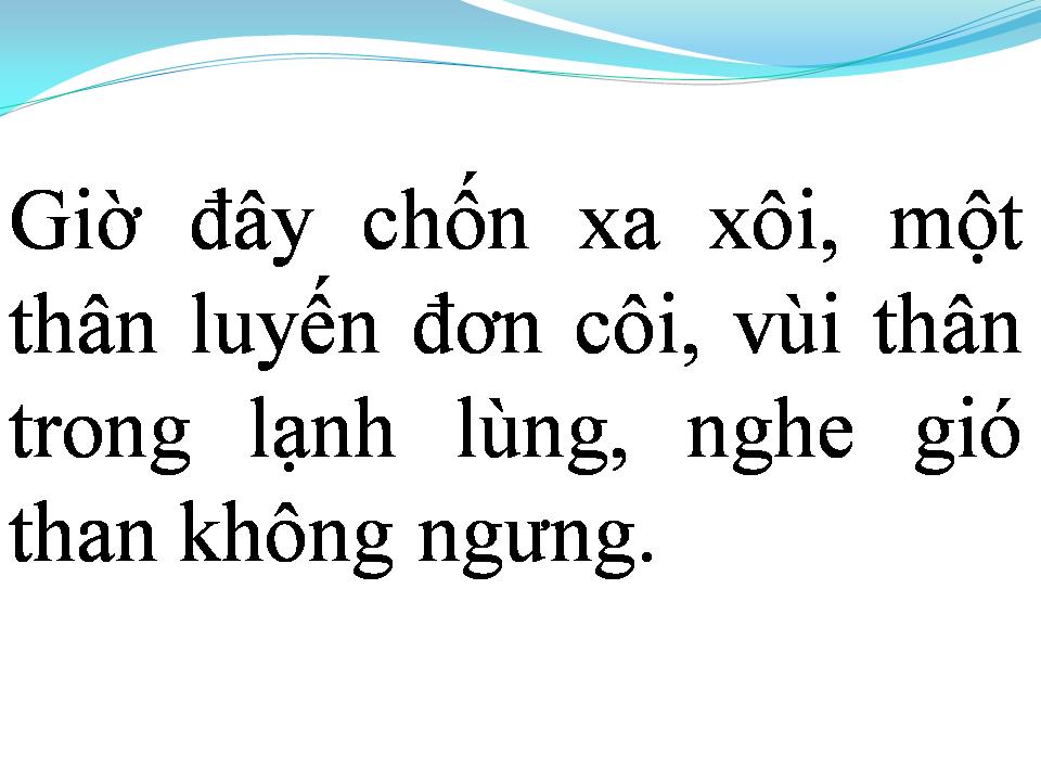 Lời bài hát NIỀM THƯƠNG NHỚ