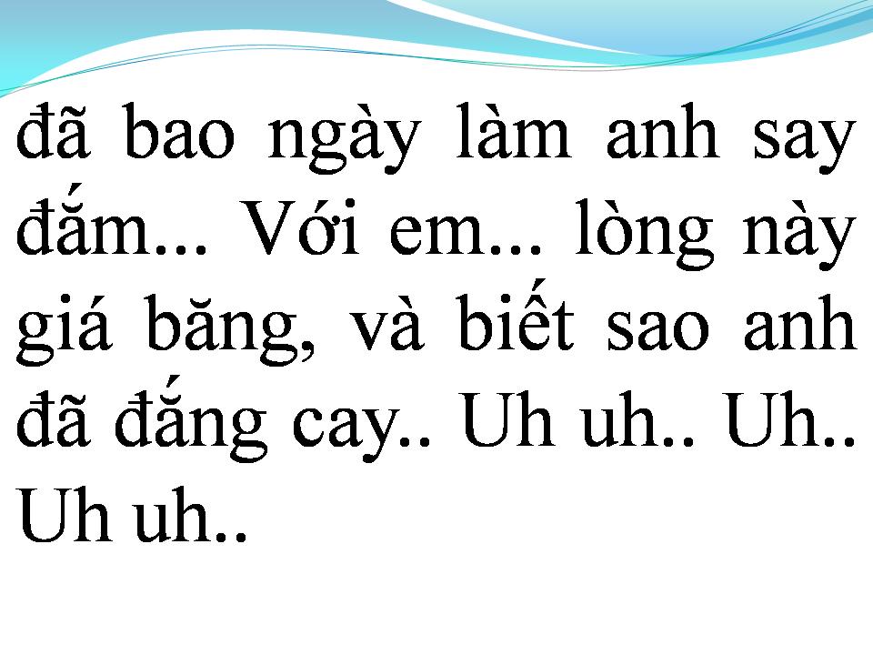 Lời bài hát NÓI SAO CHO EM HIỂU (HOW CAN I TELL HER)