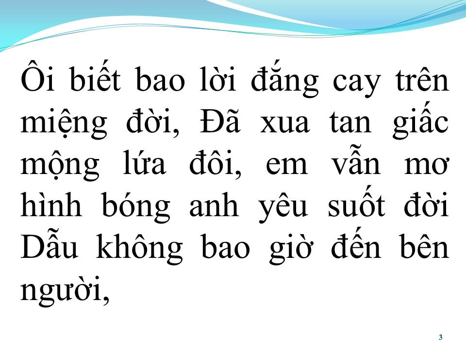 Lời bài hát NỖI ĐAU NGỌT NGÀO
