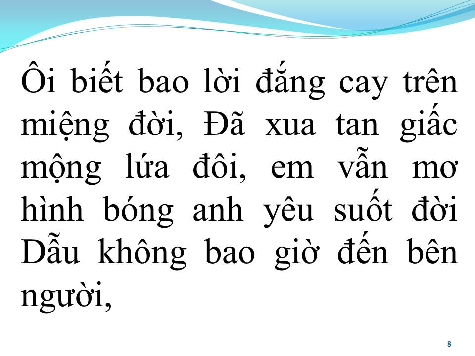 Lời bài hát NỖI ĐAU NGỌT NGÀO