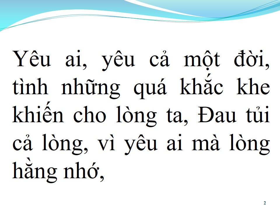 Lời bài hát NỖI LÒNG