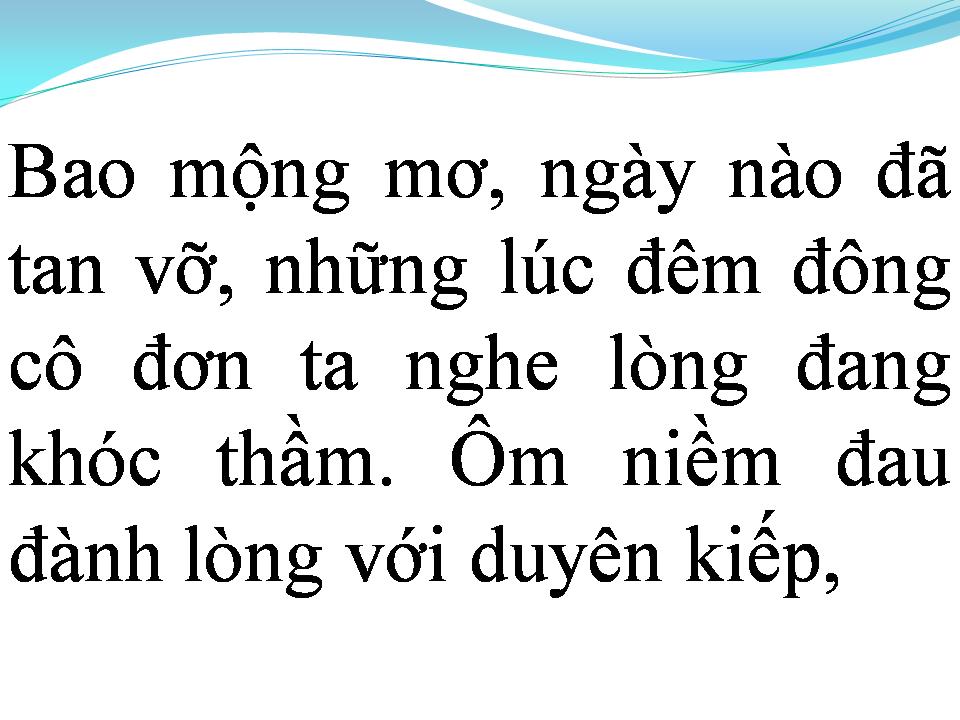 Lời bài hát NỖI NHỚ