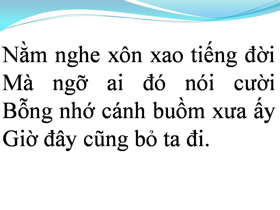 Lời bài hát NỖI NHỚ MÙA ĐÔNG