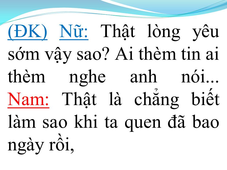 Lời bài hát NỢ DUYÊN (SONG CA)