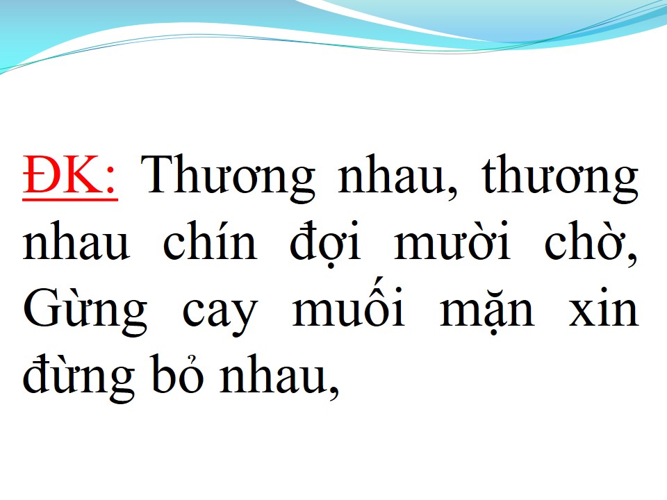 Lời bài hát NỢ EM MỘT KHÚC DÂN CA