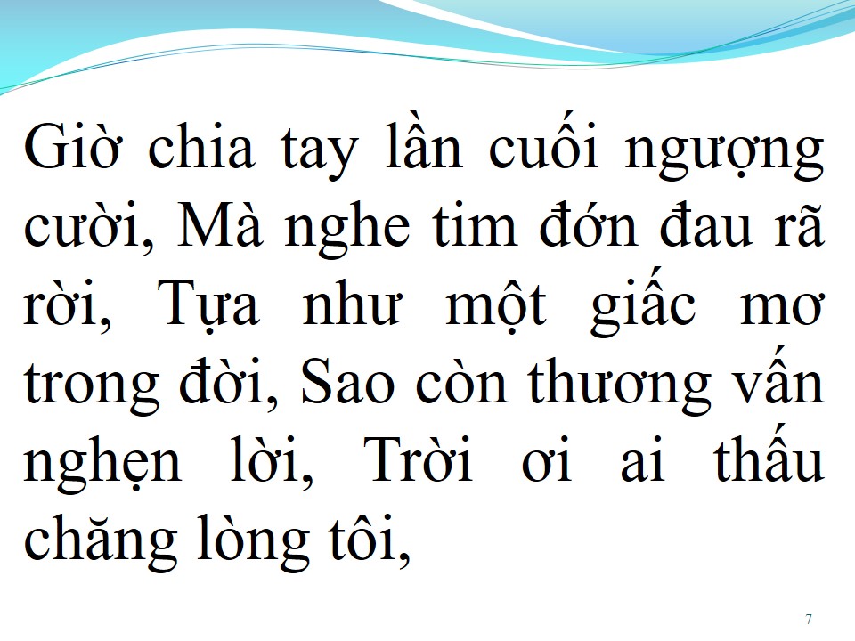 Lời bài hát NỤ CƯỜI BIỆT LY