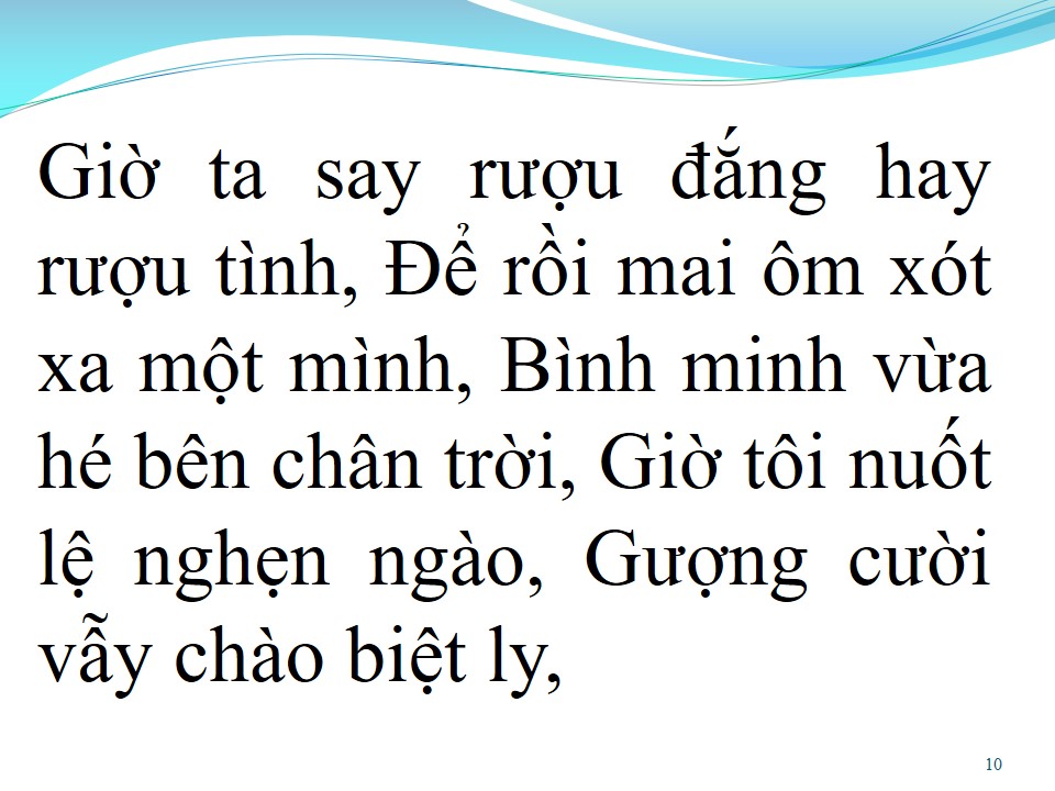 Lời bài hát NỤ CƯỜI BIỆT LY