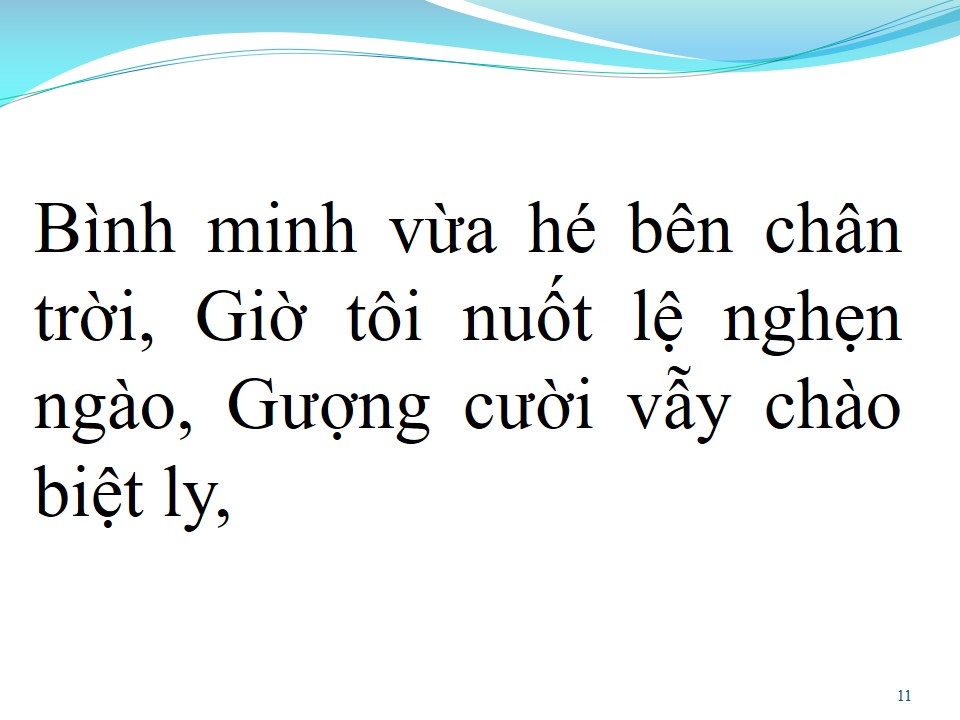 Lời bài hát NỤ CƯỜI BIỆT LY
