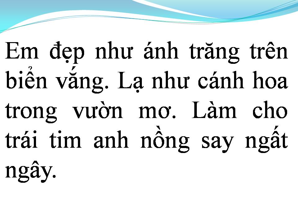 Lời bài hát NỤ HOA THẦN TIÊN