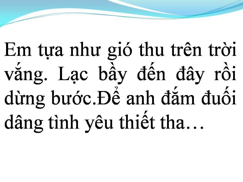 Lời bài hát NỤ HOA THẦN TIÊN