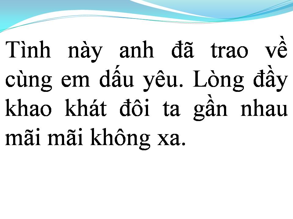 Lời bài hát NỤ HOA THẦN TIÊN