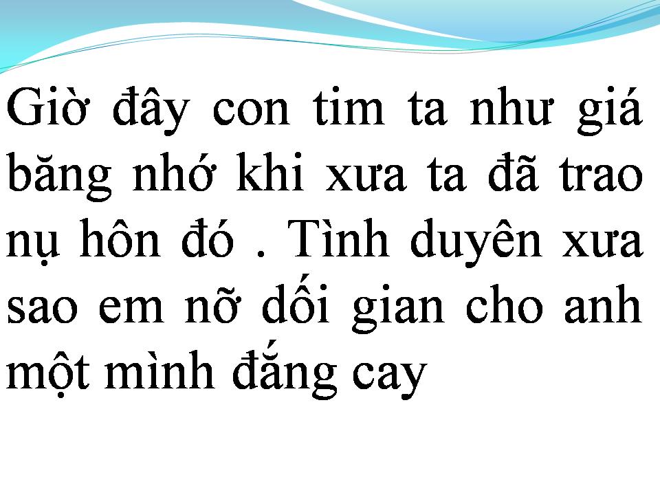 Lời bài hát NỤ HÔN BIỆT LY