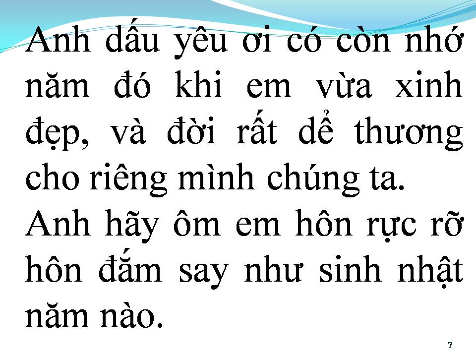 Lời bài hát NỤ HÔN VĨNH BIỆT
