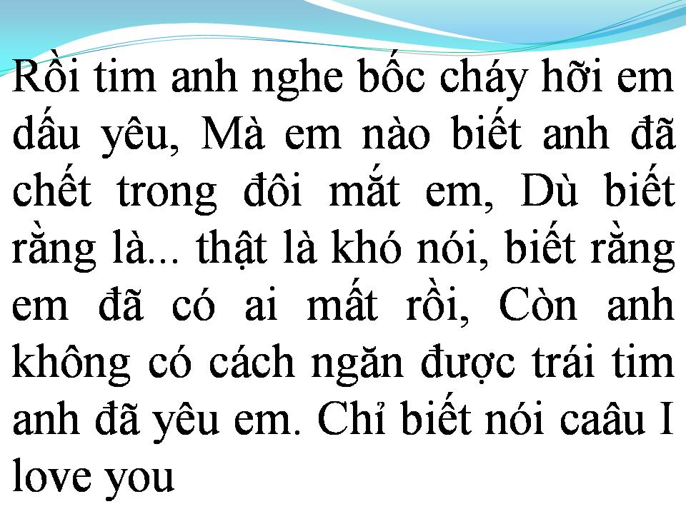 Lời bài hát NỤ HÔN XA VỜI