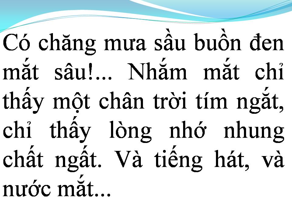 Lời bài hát NỬA HỒN THƯƠNG ĐAU
