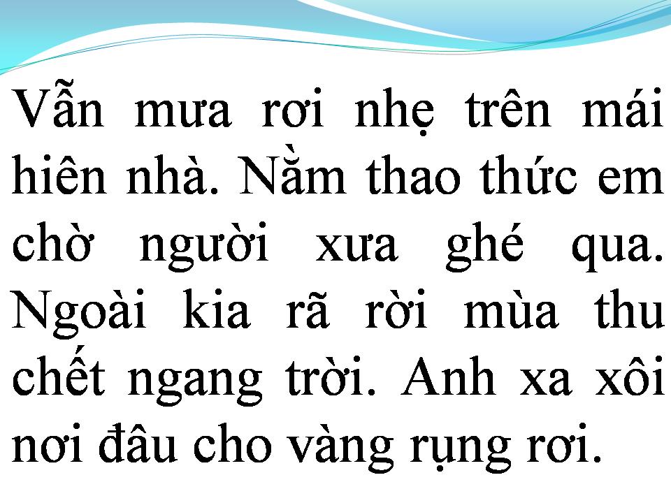 Lời bài hát NƯỚC MẮT NGƯỜI THIẾU NỮ