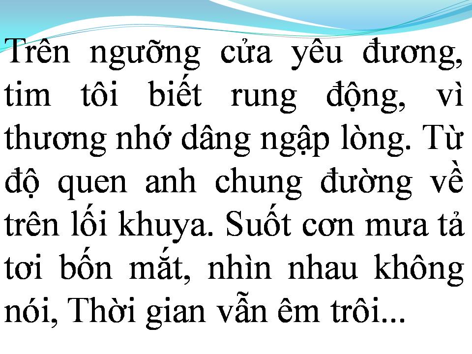 Lời bài hát NGÀN NĂM TÌNH VẪN ĐẸP