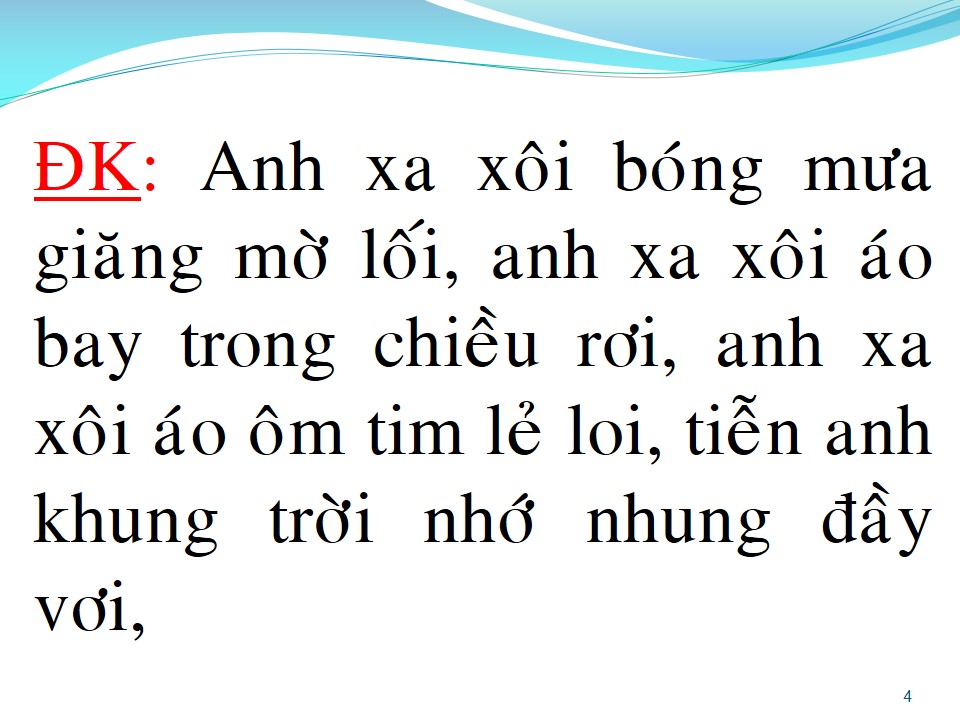 Lời bài hát NGÀN THU ÁO TÍM