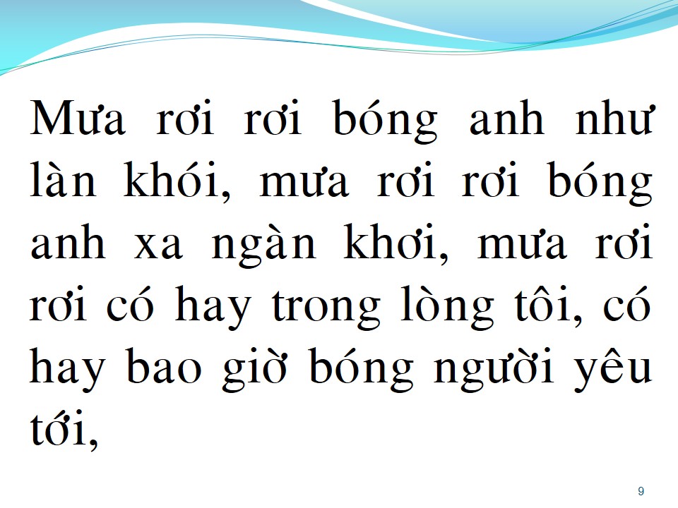 Lời bài hát NGÀN THU ÁO TÍM