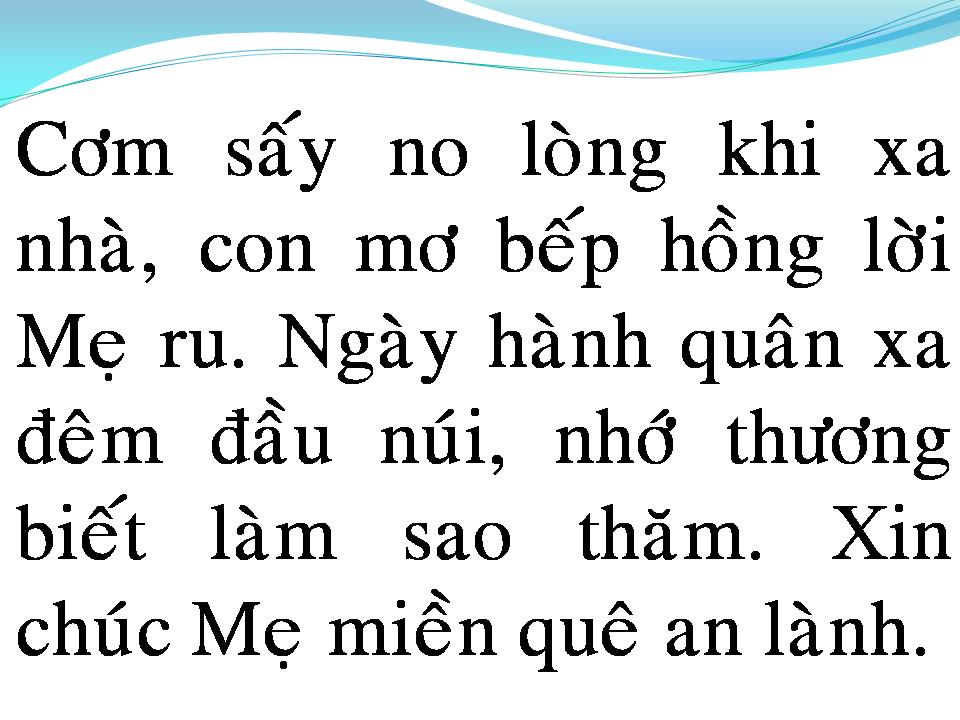 Lời bài hát NGÀY CON VỀ