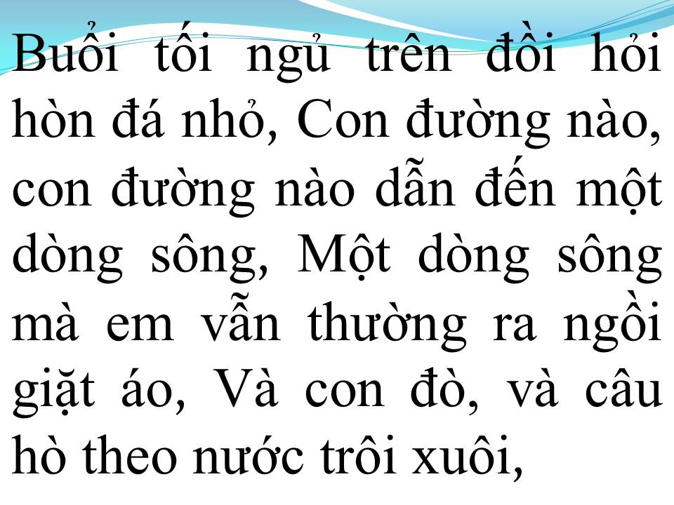 Lời bài hát NGÀY ĐÁ ĐƠM BÔNG