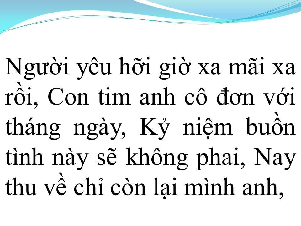 Lời bài hát NGÀY EM ĐI