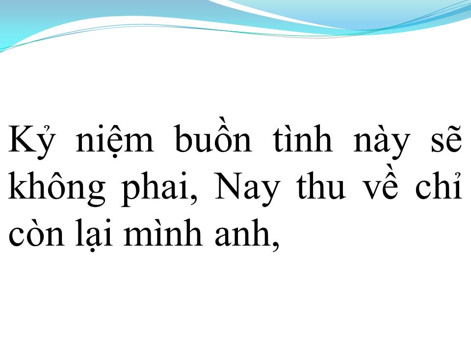 Lời bài hát NGÀY EM ĐI